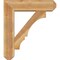 Ekena Millwork Balboa Craftsman Rough Sawn Bracket w/ Offset Brace, Western Red Cedar, 8"W x 30"D x 34"H BKT0806X30X34BOA04RWR - alternate 4